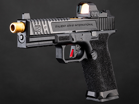 EMG SAI BLU Airsoft GBB Pistol w/ EMG Tier One CNC Optic-Cut Slide by G&P