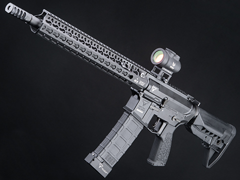 EMG TTI Licensed TR-1 M4E1 Ultralight Airsoft AEG Rifle (Model: Carbine / BCM KMR Package / 400 FPS)