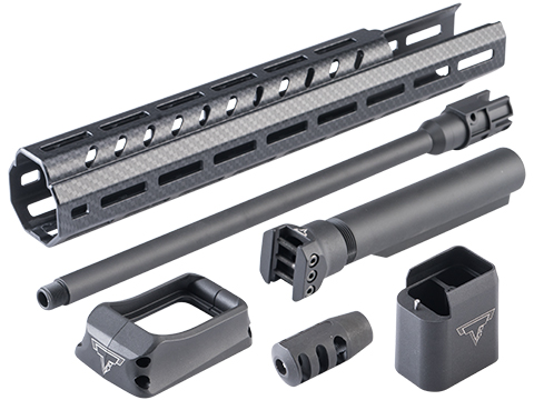 Evike.com TTI Licensed JW CNC Conversion Kit for MPX-K AEG Airsoft Rifles by King Arms
