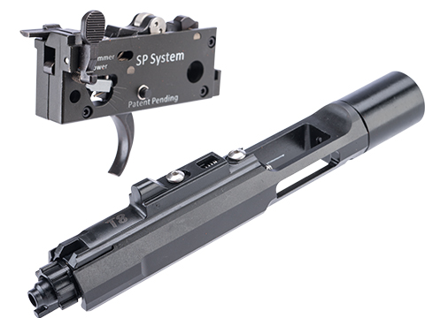 CYMA x SP System x T8 Upgraded Steel Bolt Set w/ Trigger System for MWS & CGS Series Gas Blowback Airsoft Rifles