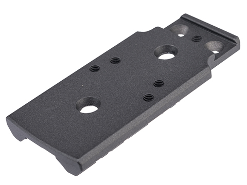 6mmProShop Optic Adaptor Plate for Staccato 2011 Gas Blowback Airsoft Pistol w/ 5pcs Screws