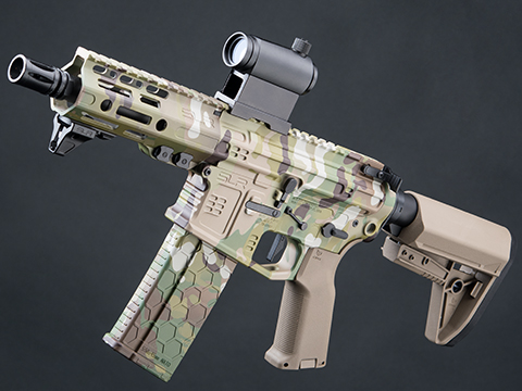 EMG Helios SLR Rifleworks Licensed B15 Airsoft AEG W/ ION M-LOK Handguard (Color: Multicam / 5.5 Lite Handguard / 350 FPS)