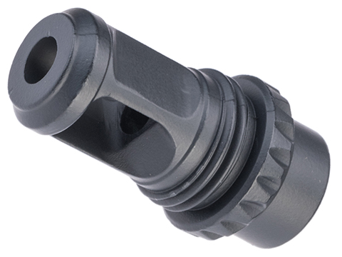 EMG Metal Flash Hider for M4 Airsoft AEGs - Version 1 (Model: 14mm Positive)