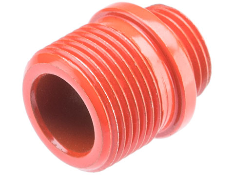 AW Custom 14mm- Threaded Adapter for GBB Pistol Outer Barrels (Color: Orange)