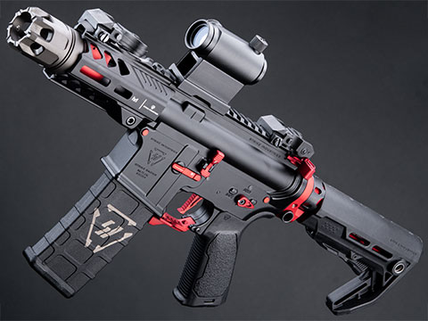 EMG / Strike Industries Licensed Tactical Competition AEG w/ G&P Ver2 - GATE Aster Gearbox (Model: CQB - 300 FPS / Red)