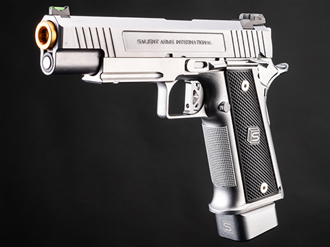 EMG / Salient Arms International 2011 DS 5.1 Airsoft Training Weapon (Color: Silver / CO2 / Gun Only)
