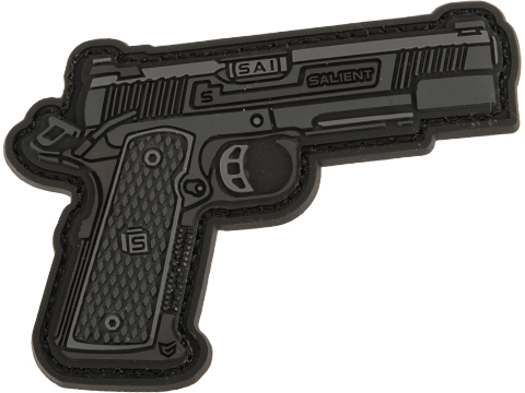 EMG Miniaturized Weapons PVC Morale Patch (Type: Salient Arms International RED 1911)