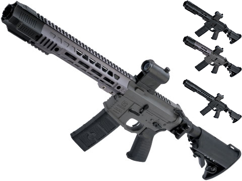 EMG SAI GRY Gen. 1 Billet Style Receiver AEG Training Rifle w/ JailBrake Muzzle and Folding Stock 