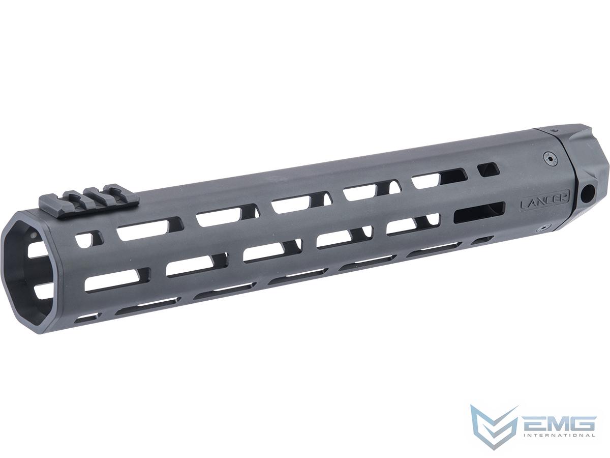 EMG Lancer Systems Licensed LCH M-LOK Handguard for M4/M16 Airsoft AEG  Rifles (Color: Black / 12