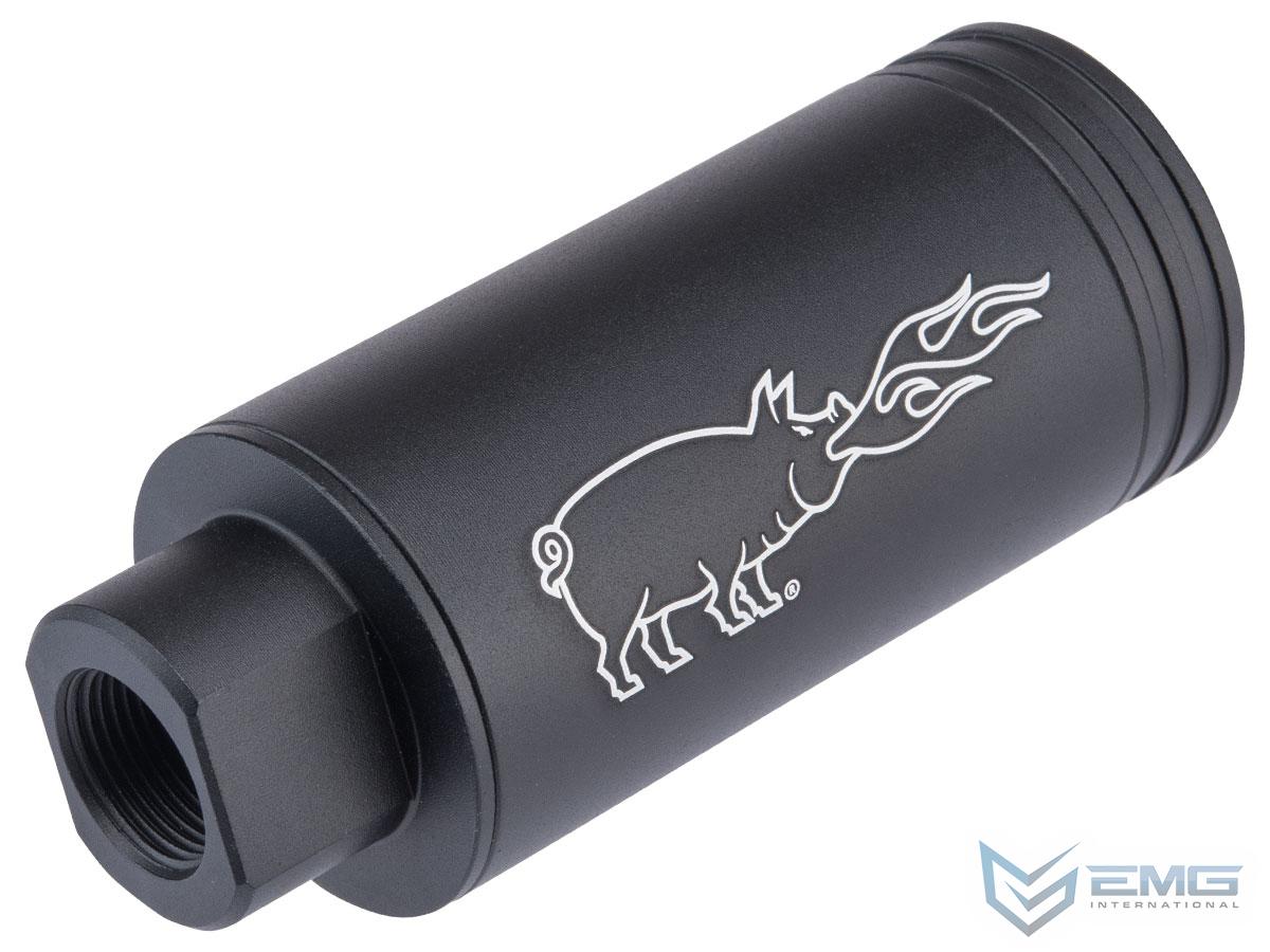 EMG Noveske KX3 Flash Hider w/ Built-In Spitfire Rechargeable Tracer  (Color: Black / 14mm CCW) | EMG Arms