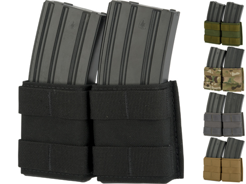 Esstac Double 5.56mm Shorty KYWI Magazine Pouch (Color: Multicam)