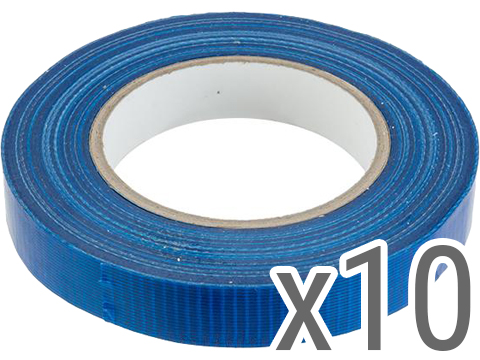 Evike.com 3/4 Official Water Resistant Airsoft Safety Marking Tape (Color: Blue / 164ft / 10 Pack)