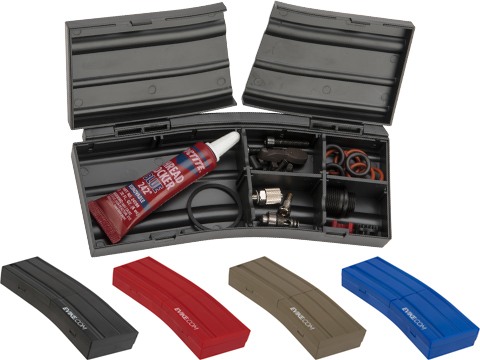 Evike.com M4 AR15 Magazine Shaped Accessory Tool Box (Color: Black / Evike.com)