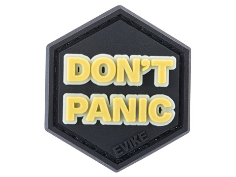 Operator Profile PVC Hex Patch (Style: Don't Panic)