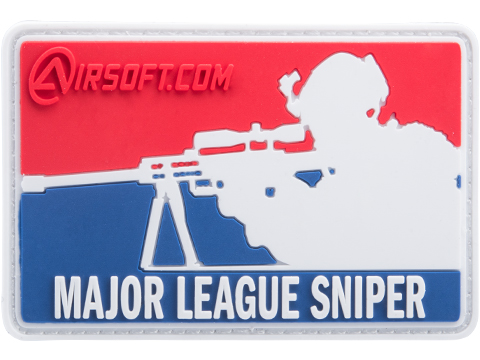 Evike.com Major League Sniper PVC Hook and Loop Morale Patch