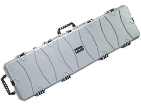 Evike.com Stackable Rolling Rifle Case w/ Customizable Grid Foam (Model: 53 / Grey)