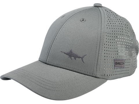 Evike.com Helium Armour UPF Mesh Tactical Cap (Color: Grey / Grey Swordfish Embroidery)