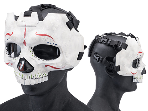 Evike.com RLUX Fiberglass Skull Half-Face Mask 