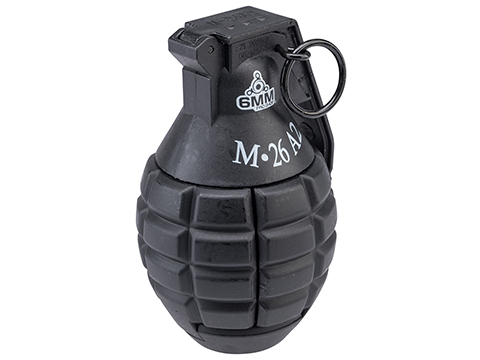 6mmProShop M26A2 Airsoft Mechanical BB Shower Simulation Hand Grenade (Color: Black)