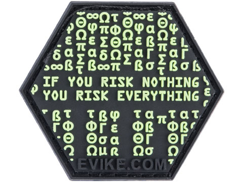 Operator Profile PVC Hex Patch The Matrix Series (Model: If You Risk Nothing)