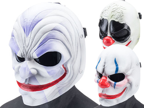 Evike.com R-Custom Fiberglass Clown Full Face Mask 