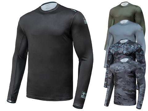 Helium Armour UPF50 Body Protective Battle Hoodie for Fishing /  Airsoft (Color: Aqua-Black Camo / X-Large), Evike Stuff, e-SWAGG