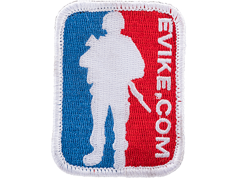 Evike.com Morale Infantry IFF Hook & Loop Patch (Color: Red, White & Blue)