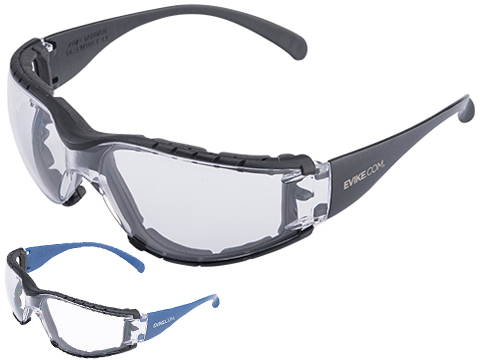 Evike.com ANSI Rated Anti-Fog Safety Glasses w/ Foam Gasket 