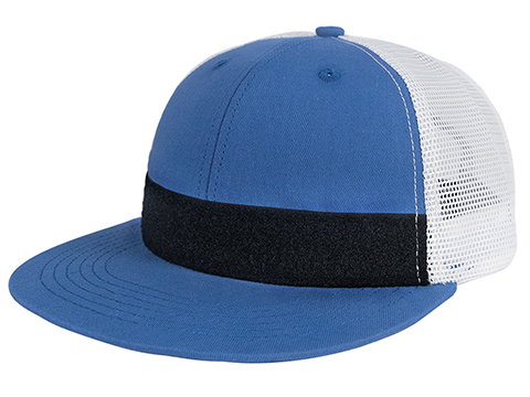 Evike.com Helium Armour Tactical Flat Brimmed Cap (Color: Solid Blue)