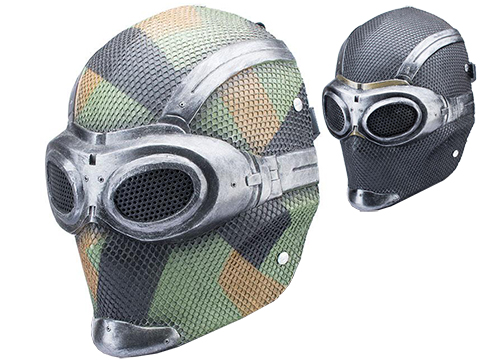 Evike.com R-Custom Fiberglass Wire Mesh Thane - Breathing Mask Inspired by Mass Effect 