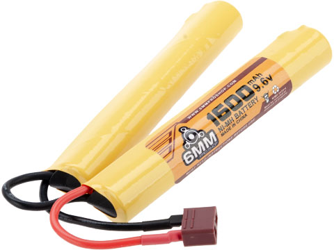 6mmProShop High Output NiMh Small Type Battery (Model: 8.4v 1600mAh Brick /  Deans)