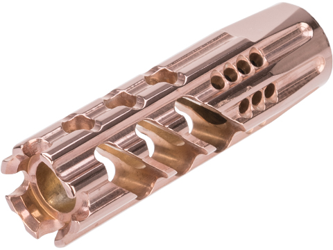 F-1 Firearms Dragon Slay AR Muzzle Brake 5.56 (Color: Rose Gold TiCN)