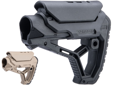 GL-CORE IMPACT Recoil Reduction Buttstock w/ Variable Reduction Settings  and Adjustable Cheek-Rest