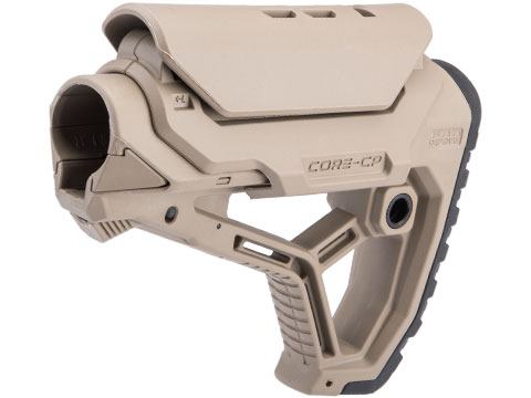 FAB Defense GL-CORE CP Combat Stock with GCCP Cheek Rest (Color: Flat Dark Earth)