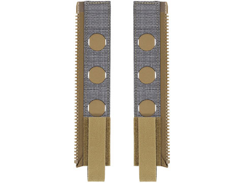 Ferro Concepts ADAPT BACK PANEL MOLLE ZIPPER KIT for Plate Carriers (Color: Coyote Brown)