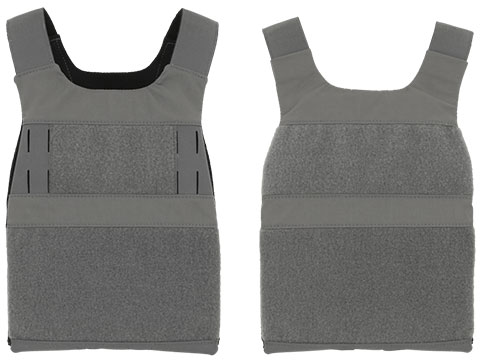 Ferro Concepts THE SLICKSTER BASE Plate Carrier w/ No Cummerbund (Color: Wolf Grey / Large)