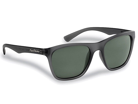 Flying Fisherman Fowey Polarized Sunglasses (Color: Matte Crystal Granite w/ Smoke Lens)