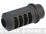 SHS Tank Carbine Aluminum Airsoft Muzzle Brake / Flash Hider - 14mm Negative