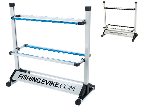 Promo Retail Display Grade 24 Fishing Pole Rack Rod Holder (Type: Fishing.Evike.Com)