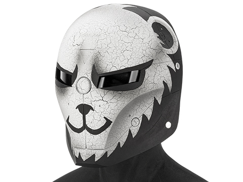 Evike.com R-Custom Fiberglass  Fox Full Face Mask (Color: Pan / Clear Lens)