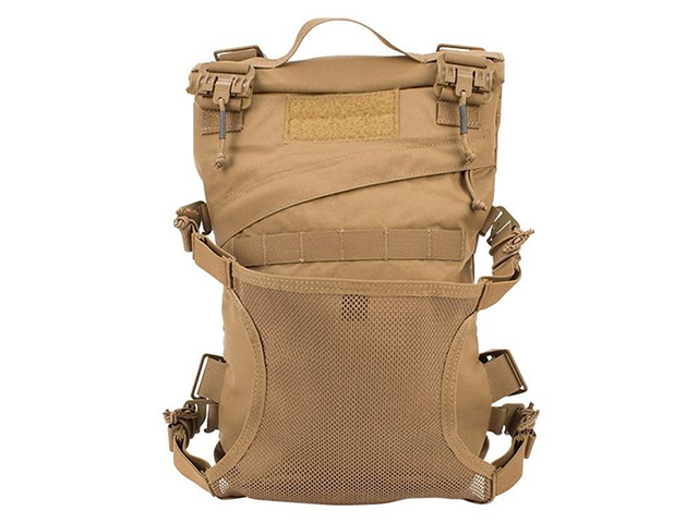 FirstSpear Vertical Envelopment Pack w/ Folding Top (Color: Coyote)