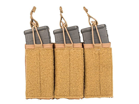 FirstSpear Ragnar Stretch Triple M4 Magazine Pouch for FirstSpear Cummerbunds (Color: Coyote)