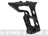 PTS� Fortis Shift� CNC Machined Billet Aluminum Short Vertical KeyMod Mounted Grip (Color: Black)