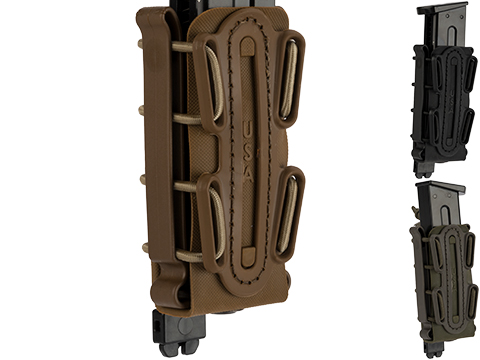 G-Code Soft Shell Scorpion Tall Pistol Magazine Carrier with P1 Molle Clip 