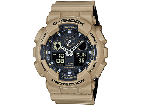 Casio G-Shock Trending Series GA100L-8A Digital Watch - Sand Beige