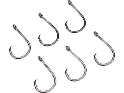 Gamakatsu Octopus Circle 4x Strong Straight Eye Inline Point Fishing Hook (Size: 1/0 / 6 Pack)