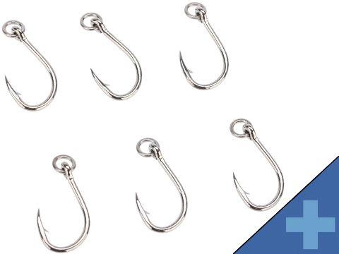 Gamakatsu Live Bait Fishing Hook w/ Ring (Size: 1/0 / 6 Pack)