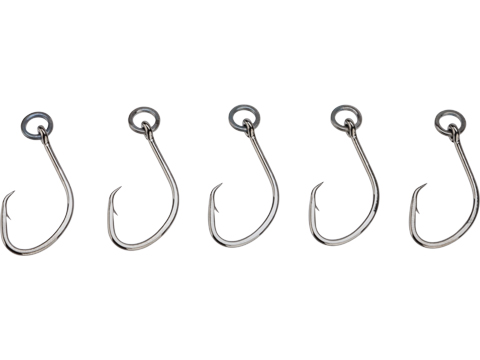 Blacktail Fishing Ringed Mustsu Circle Hooks (Size: 6), MORE