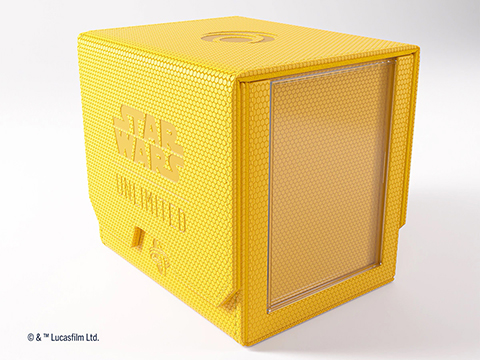 Gamegenic Star Wars: Unlimited Deck Pod Protective Card Box (Color: Yellow)