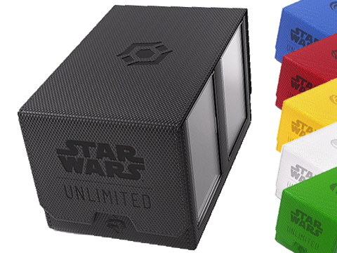 Gamegenic Star Wars: Unlimited Double Deck Pod Protective Card Box 